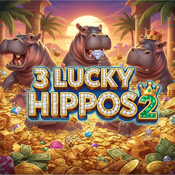 3 Lucky Hippos 2